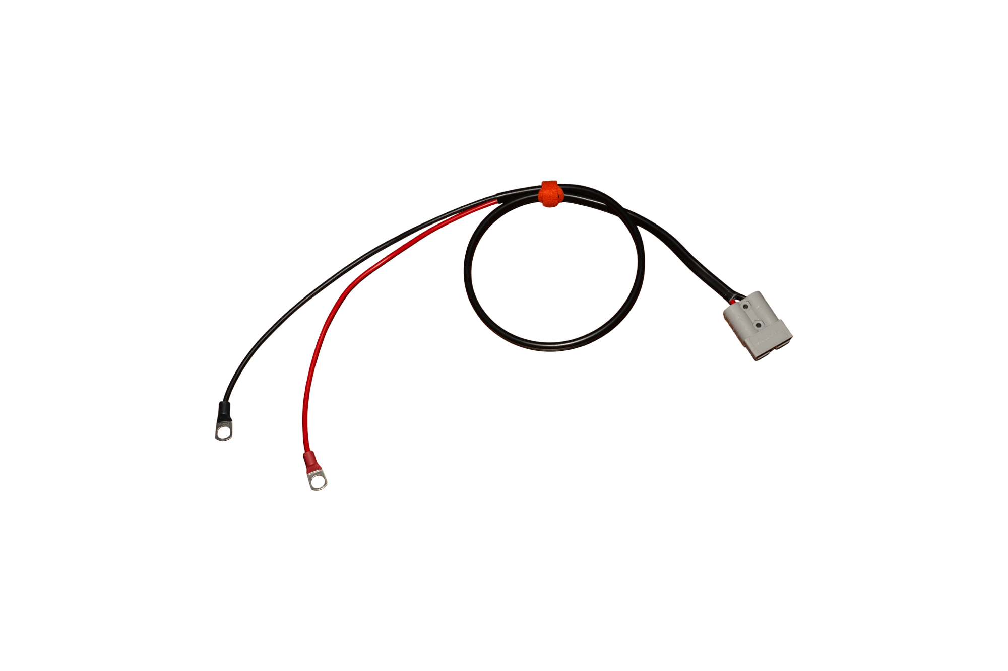 HardWire 6mm Anderson to Ring Lugs – 1m